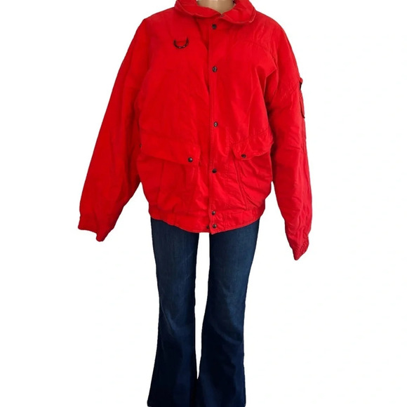 Robbe Vintage Red Ski Coat - Picture 2 of 11